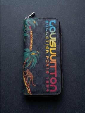 Louis Vuitton Damier Cobalt Jungle Brazza Wallet - Limited Edition